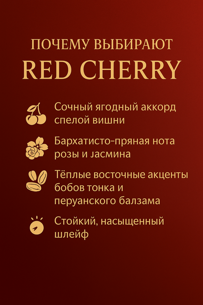 RED CHERRY — Eau de Parfum от Le Mon Cher