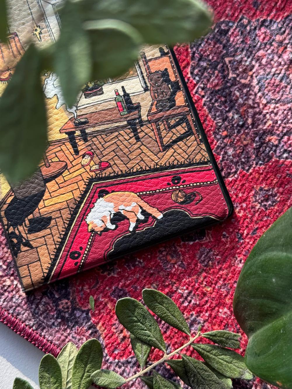 Обложка на паспорт ‘дома уютно’ 💔 