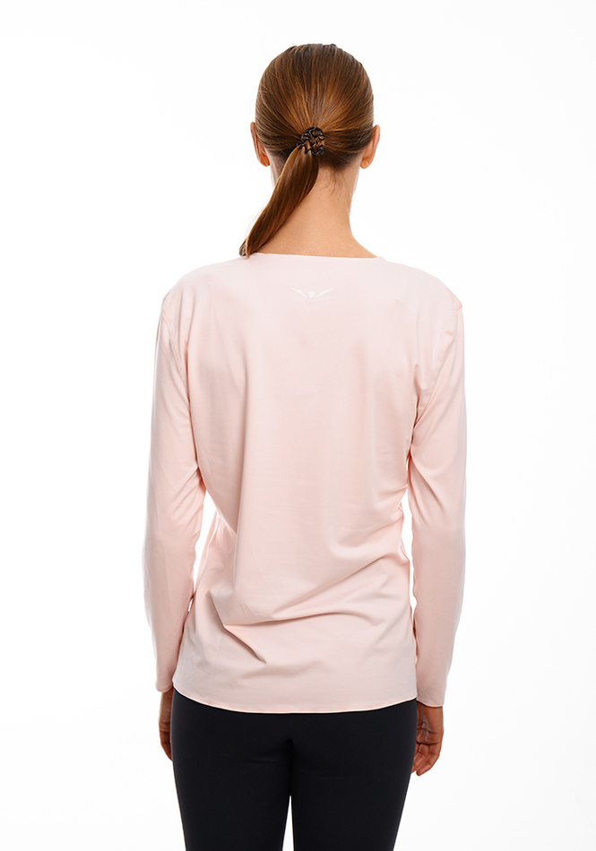 ЛОНГСЛИВ УТЕПЛЕННЫЙ ЖЕНСКИЙ WARM LONG SLEEVES TEE | PINK