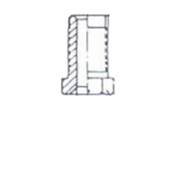 Фитинг для тормозной трубки ввертной M10x1 тип E (90°)