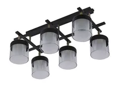 06593/6 BLACK+BRONZE (1) Люстра (RL)