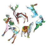 Пазл фигурный 60эл. "Однажды в лесу" П3113 4276277 (Лесная мастерская)