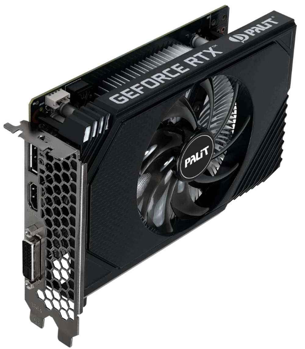Видеокарта Palit GeForce RTX 3050 STORMX OC V1 (NE63050S18JE-1072F)