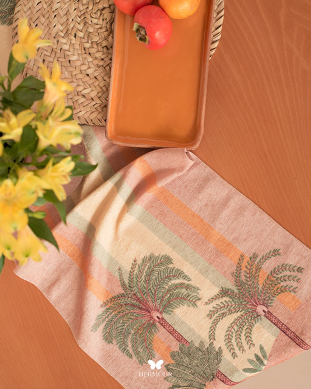 Скатерть дорожка Dashtestan Hermodr 35 × 160 см 130220366 Иран