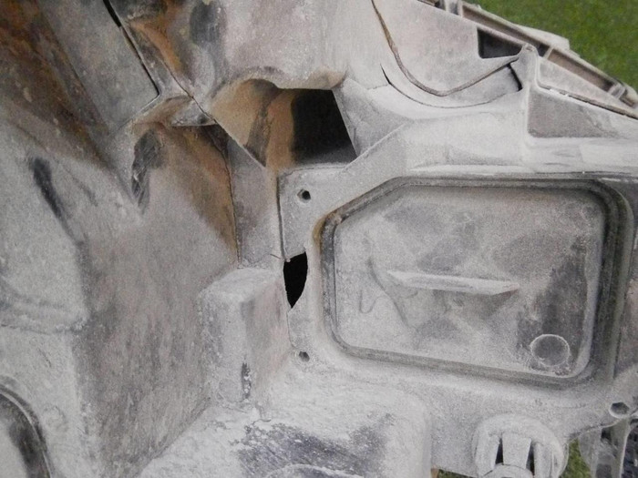 Битая Фара левая Mercedes B w246 (2014-2018) LED