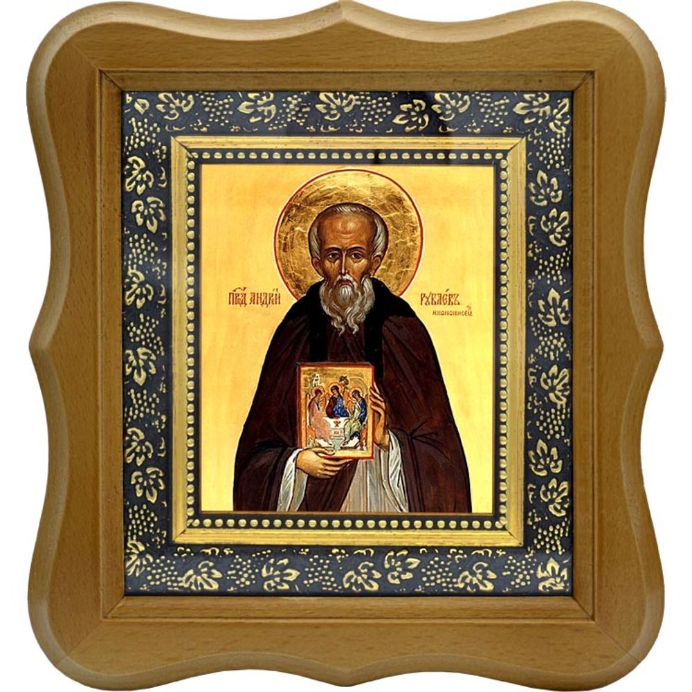 Андрей Рублев преподобный иконописец. Икона на холсте