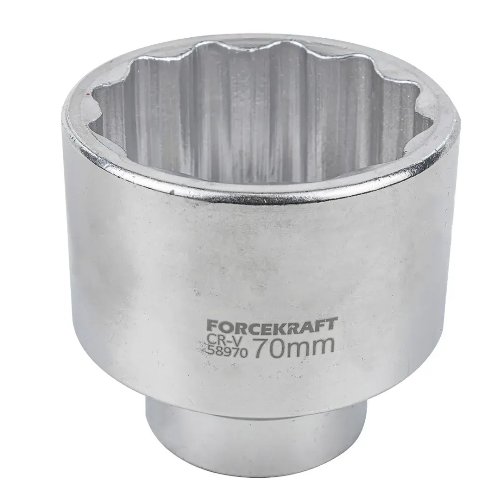 Головка 70мм 1''12гр. FORCEKRAFT FK-58970