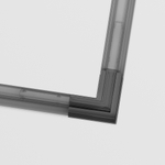 Угловой коннектор  для встраиваемого магнитного шинопровода Maytoni Technical TRA004CL-22B черный