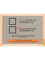 Рамка для постера и фотографий 50x95