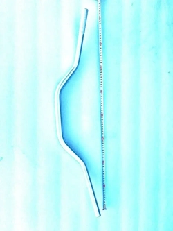 Руль алюминиевый для мотоцикла эндуро 28 мм.