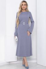 Платье макси (серое) П8576 LT Collection