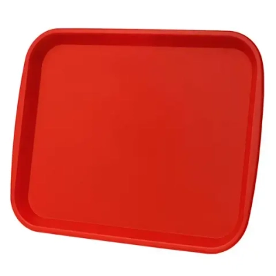 Поднос прямоугольный 470*365 мм Красный
