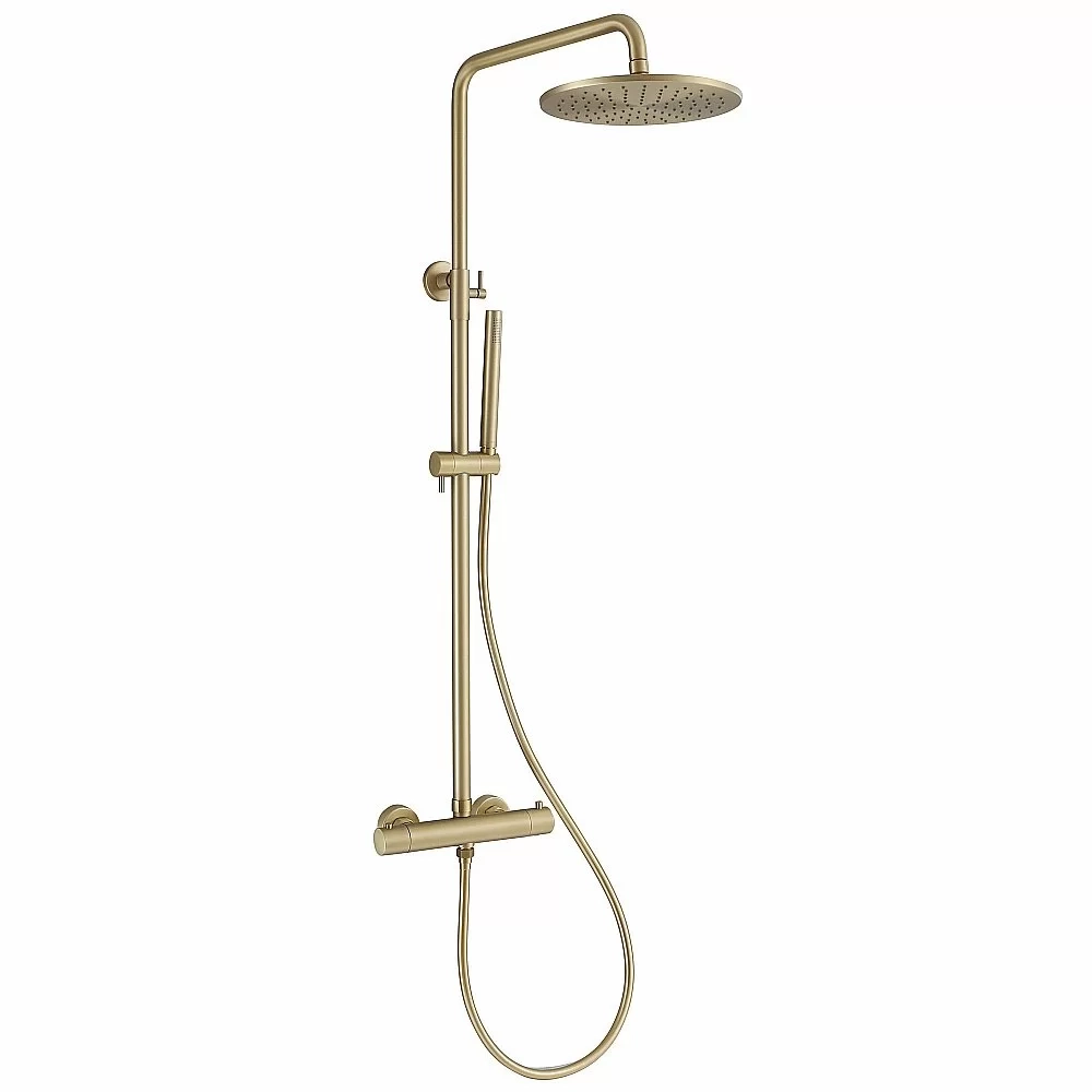 Душевая система Abber Wasser Kreis AF8160GL золото матовое