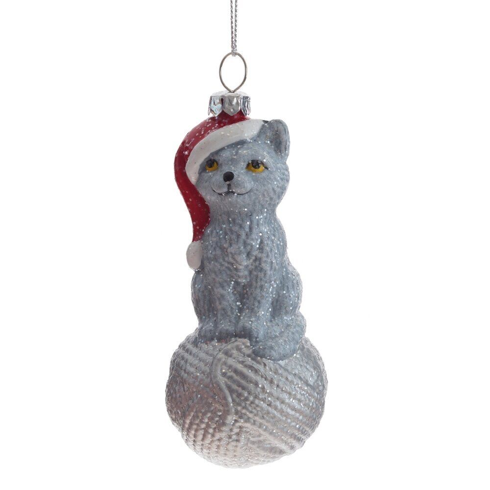 GAEM Украшение новогоднее "Кот", L5 W5 H12,5 см, 2в.