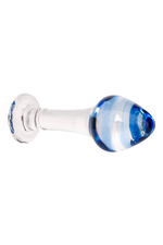 Анальная втулка стеклянная (Цвет: прозрачный)