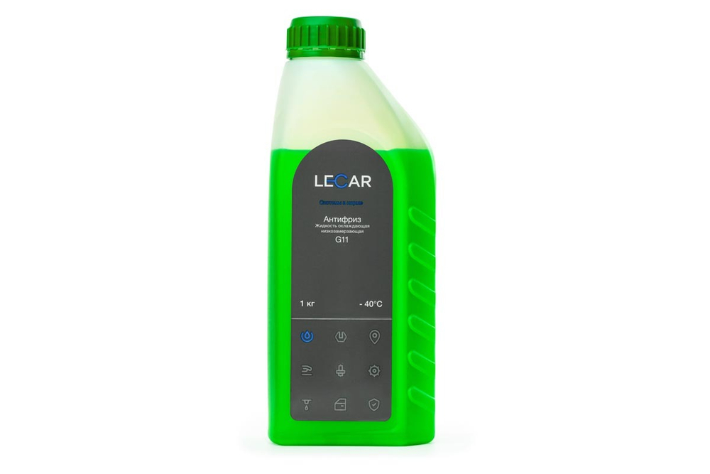 Антифриз Lecar зеленый G11 1 кг