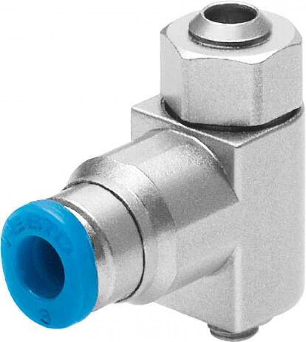 GRLA-M5-QS-3-LF-C Дроссель с обратным клапаном