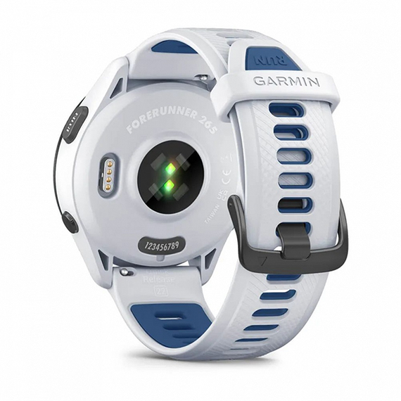 Умные часы Garmin Forerunner 265 010-02810-11 бело-синий