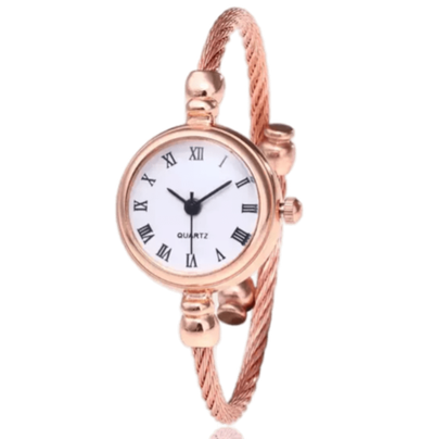 Часы-браслет кварцевые на металлическом ремешке, золотистый W0122560-06