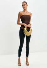 Топ с боковой шнуровкой