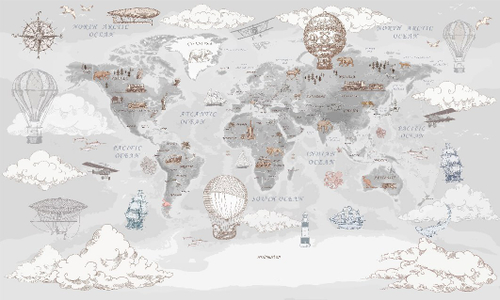 Дизайнерские №856 Фотообои и Фрески