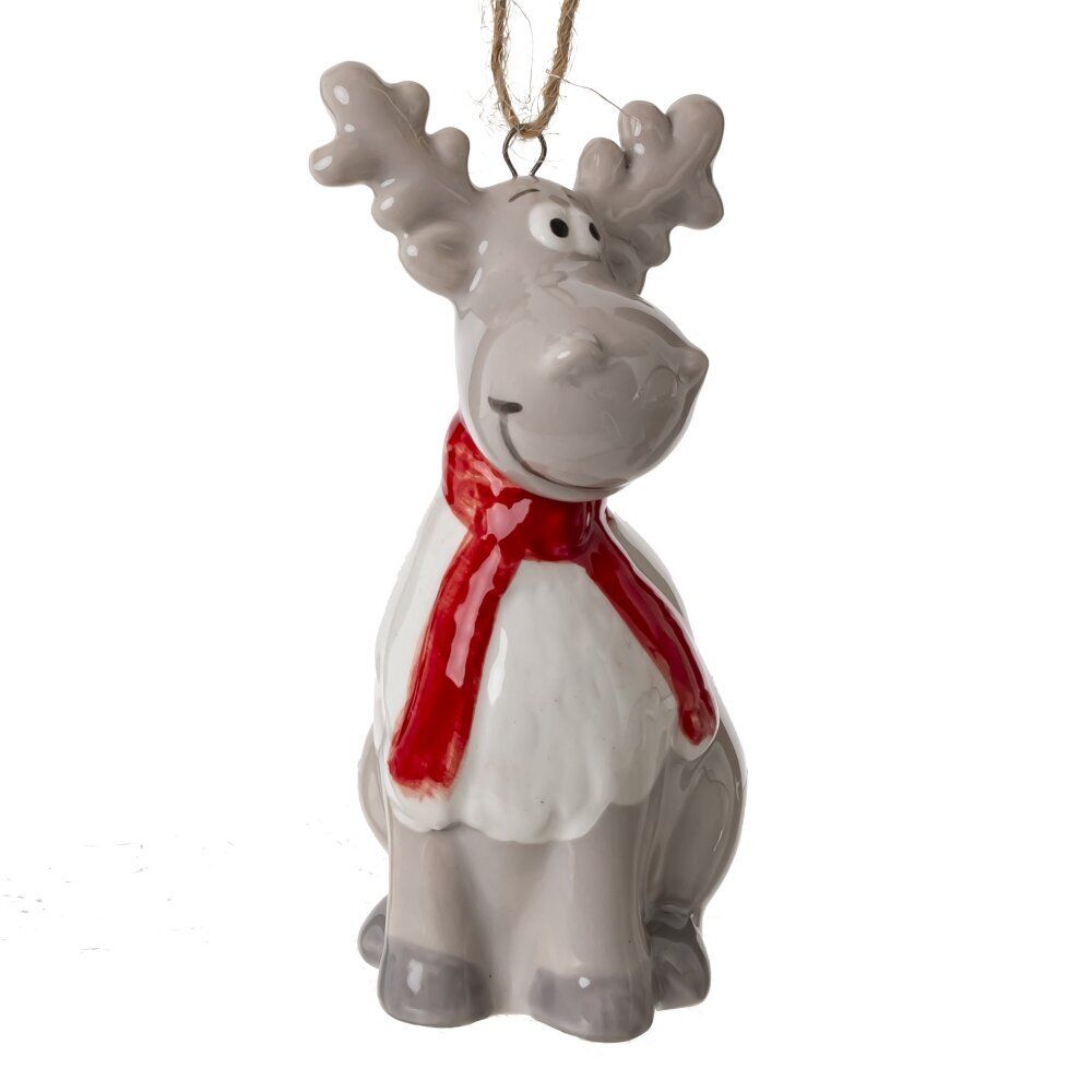 GAEM Фигурка декоративная подвесная "Олень", L5 W4 H8,5 см, 3в.