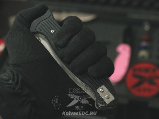 Складной нож Reptilian-НР c клинком из стали D2, рукоять G10