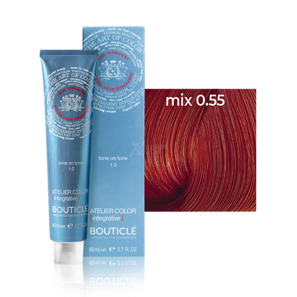 Полуперманентный краситель для тонирования волос Bouticle Atelier Color Intergative