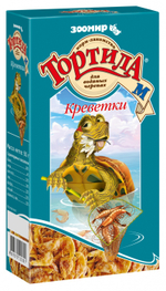 Тортила М Креветки Корм-лакомство для водяных черепах, 50 г