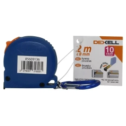 Рулетка с карабином 2 м x 8 мм