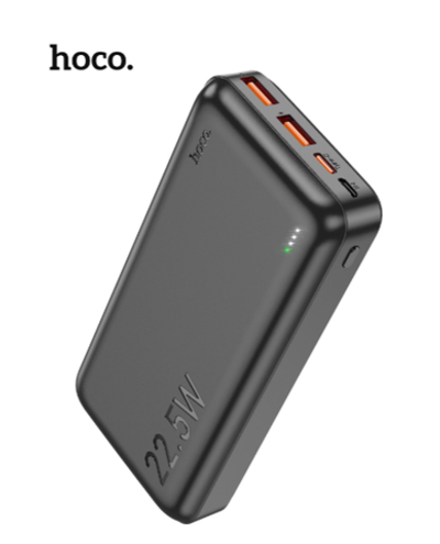 Портативный акк. Power Bank hoco J101A 22.5W/3.0 (20000) black
