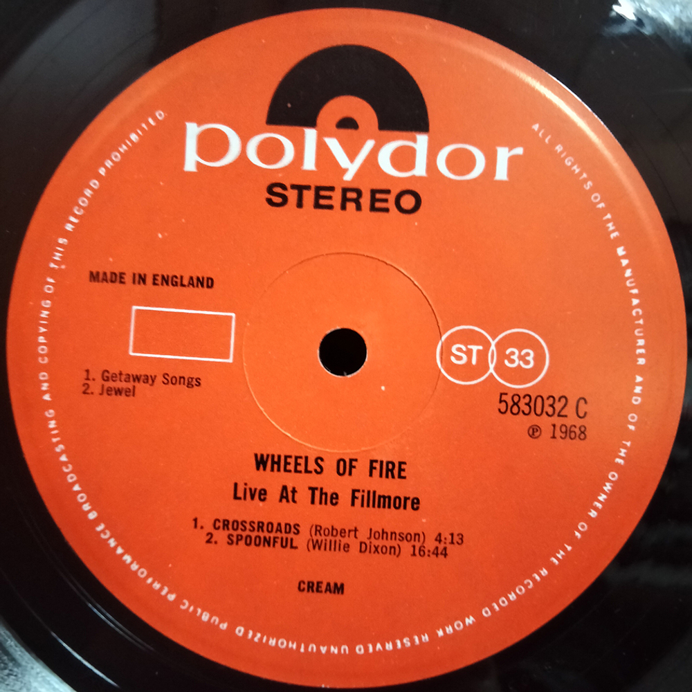 Cream / Wheels Of Fire (2LP)