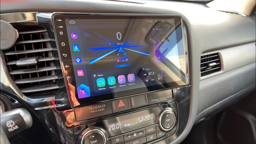 Магнитола Mitsubishi Outlander 3 2012-2022 (левый руль) - Teyes SPRO+ монитор 9" IPS на Android 10, ТОП процессор, 4Гб+32Гб, 4G SIM-слот