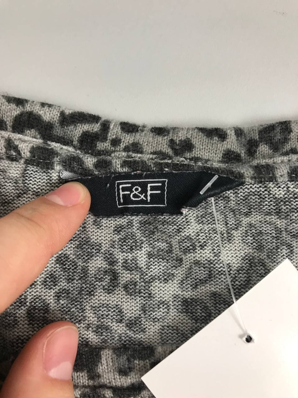 Кофта F&F со стильным принтом 44/46 размер