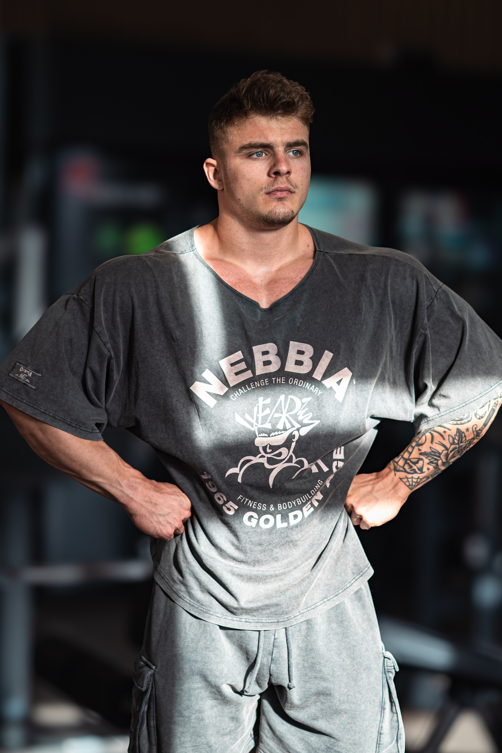 Футболка Washed Rag Top GOLDEN AGE 788 Черная