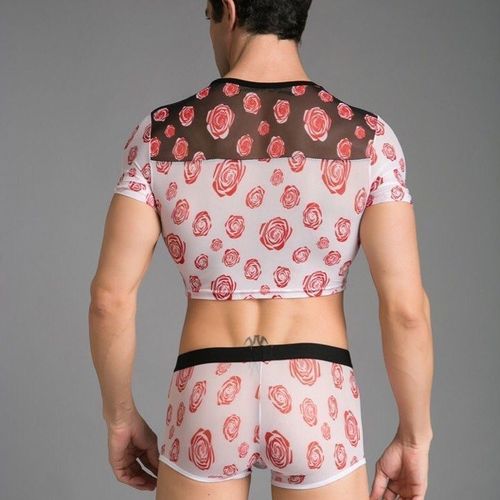 Мужские трусы боксеры белые Miboer White Boxer