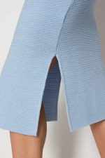 Юбка И 027/голубой