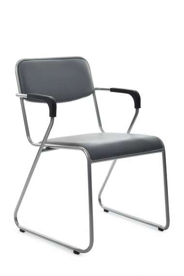 Кресло Nix Plus RCH OMKL-03 Серый/Металл окрашенный Хром