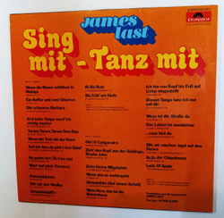 Винтажная виниловая пластинка LP James Last Sing Mit Tanz Mit (Germany 1976)
