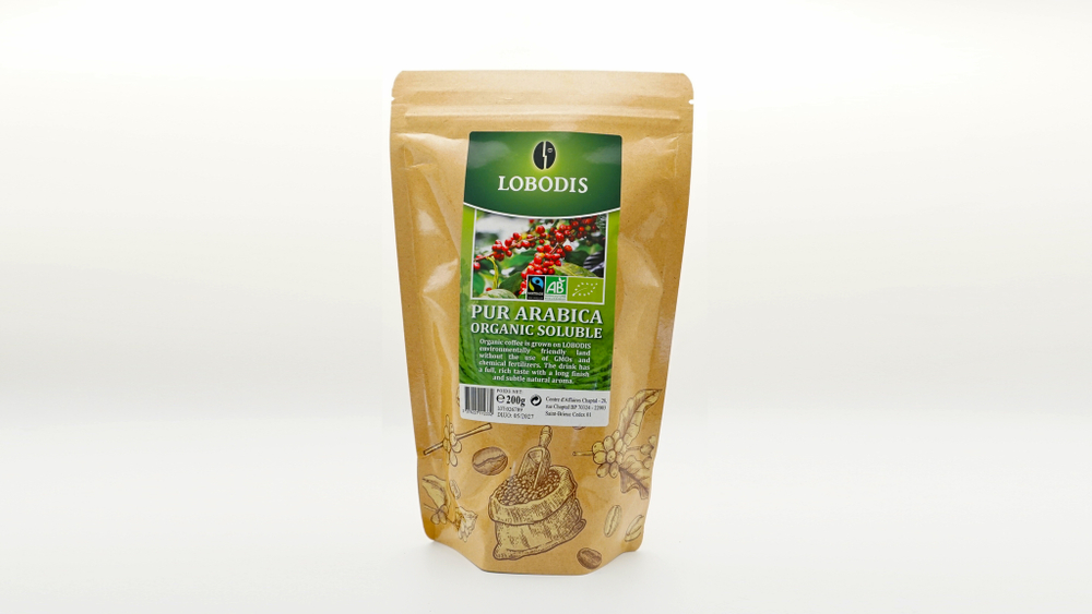 Кофе Lobodis (Лободис) Pur Arabica растворимый 200 гр.