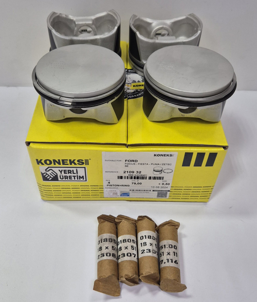 Поршни с кольцами +0.50 FORD 1.6 100л.с. KONEKS