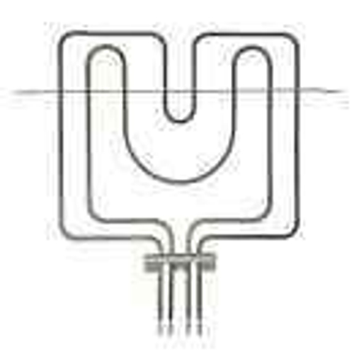 ТЭН духовки верхний 1000/1200W Kaizer, Whirlpool (12570010)