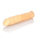 Удлиняющая пенис насадка Latex Extension Ivory 4'' (Цвет: телесный)