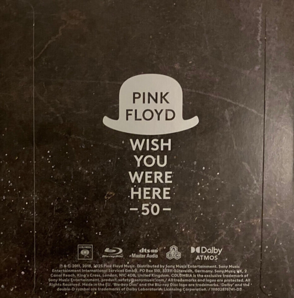 Pink Floyd / Wish You Were Here (50th Anniversary Edition)(Limited Edition)(Clear Vinyl)(4LP+2CD+7"Vinyl Single+Blu-ray)