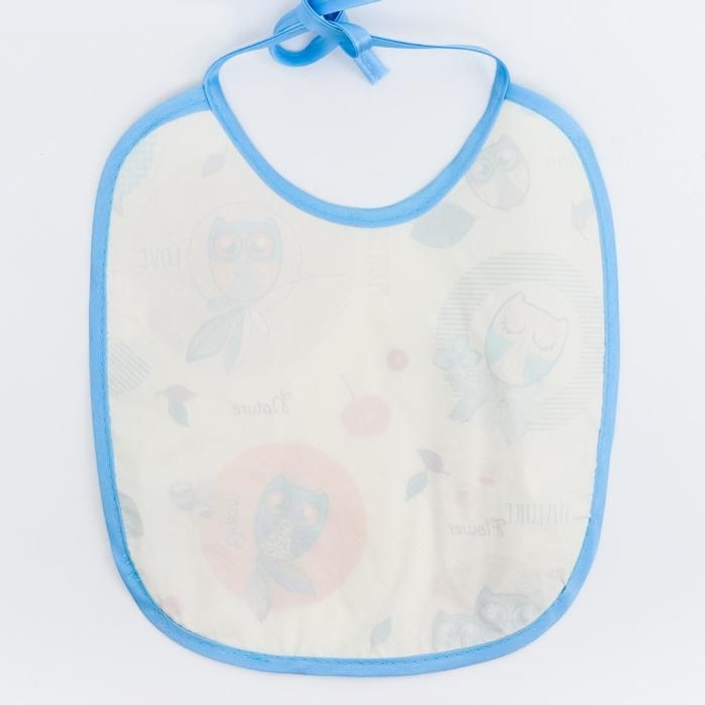 Нагрудник из клеёнки с ПВХ-покрытием, на завязках, цвета МИКС 1125174