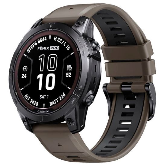 Ремешок силиконовый QuickFit 22 мм. для Garmin Fenix 7 PRO/7/6/5/5 plus, Quatix 5, MARQ, Forerunner 935 / 945, instinct, instinct 2 быстросъемный ( стиль Fenix 7 Pro )