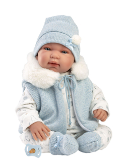 Кукла Llorens мягконабивная 44см Tino (84485)