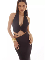 Юбка атласная