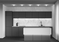 Трековый светодиодный светильник Maytoni Basity   TR181-1-4WTW-B