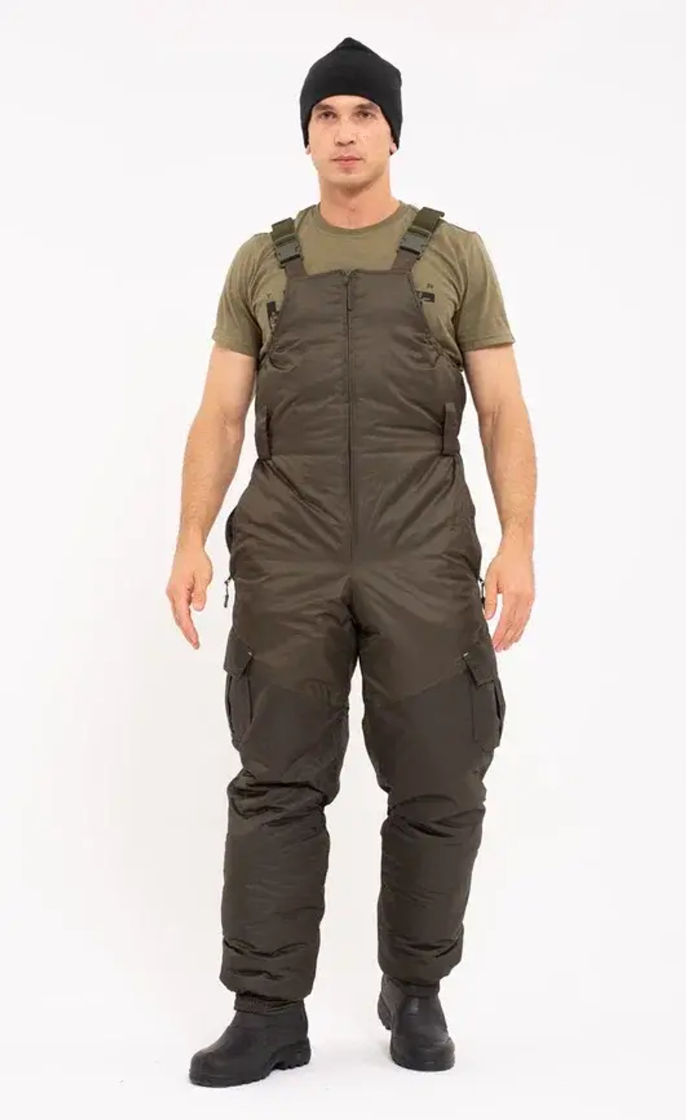 Зимний мужской костюм Onerus "Горный -45" (Таслан), Полукомбинезон, Хаки